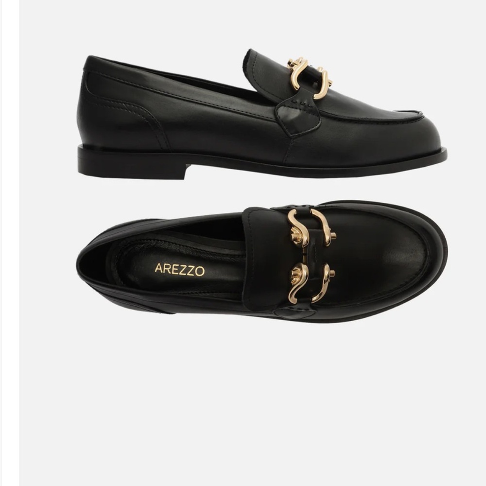 Arezzo Women's Caroline Round Toe Loafers 9.5B